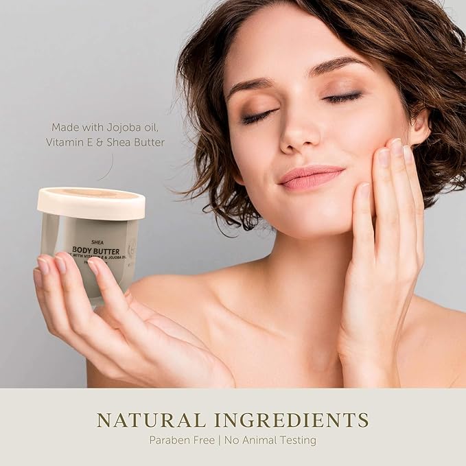 Christmas Gifts for Women - Skincare Gift Set Self Care Gifts for Women - Whipped Body Butter Scented Body Lotion Set - 36oz, Shea Butter Lotion Moisturizing Cream, Mom, Grandma Gift Box