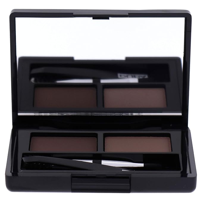 Eyebrow Design Set - 002 Brown by Pupa Milano for Women - 0.039 oz Eyebrow Powder
