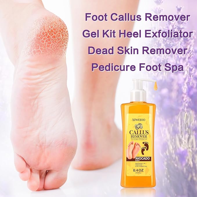 Himalayan Pink FOOT SOAK SALT Kit Tea Tree Oil - Moisturize, Foot Odor cream spa bath massager Epsom Salt foot pedicure at home spa Callus Remover Gel Kit Foot file tools