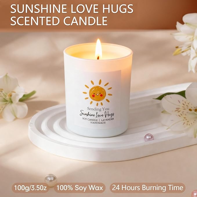 Thinking Of You Gifts For Women, Comfort Gifts, Get Well Soon Gift Baskets For Women, Sunflower Set, Self Care Package, Condolences Gift Basket For Loss, Feel Better, Relaxation, Sympathy, Chemo