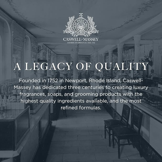 Caswell-Massey Heritage All-in-1 Body Wash, Use as a Face Wash, Beard Wash, Shampoo, Body Wash & Shave Gel, Signature Heritage Soap for Men, 12 Fl Oz Made in USA