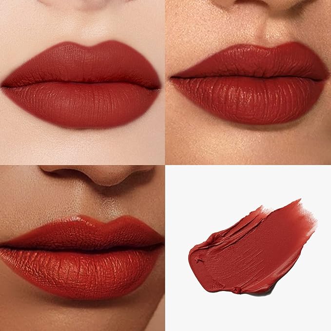 Catkin Semi-Matte Lipstick Hydrating High Impact Color Infused with Vitamin E and Avocado Oil Smooth Soft Texture Long Lasting Matte Finish 129