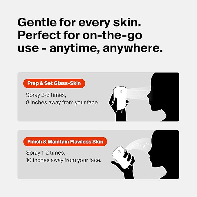 24/7 Colostrum Ampoule Mist - Glass skin with Long Hydration, Poreless Smooth Skin, Before & After Makeup, Hyaluronic Acid and Vitamin, For All Skin types, 1.85 fl oz