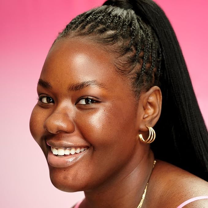 Glow Recipe Real Glass Skin Kit - PHA + BHA Toner & Gentle Face Exfoliant (40 ml) + Pink Juice Hydrating Moisturizer with Hyaluronic Acid (50 ml) + Niacinamide Dew Drops Highlighting Serum (15 ml)