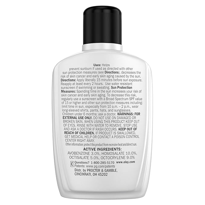 Olay Complete+ Face Moisturizer with Sunscreen SPF 40, For Sensitive Skin, Broad Spectrum Sun Protection, Fragrence-Free - No White Cast on All Tones, Nourishes Moisture Barrier - Ceramides, 6 Oz