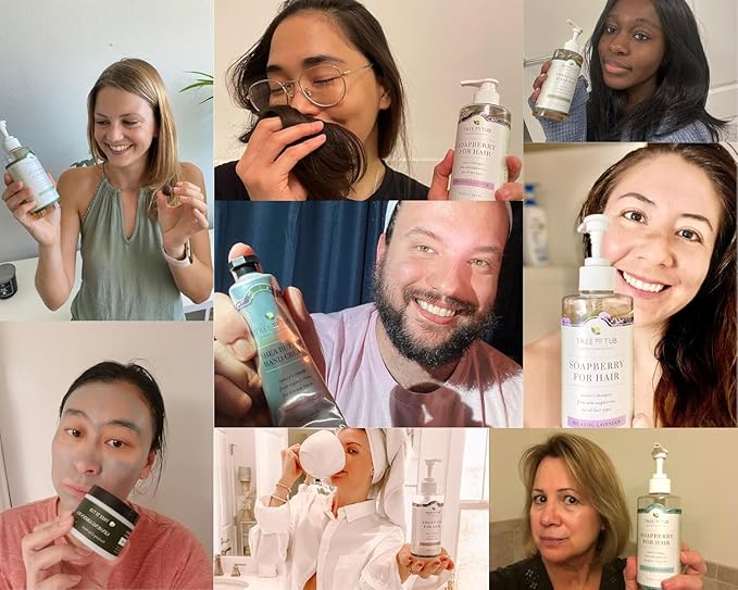 Tree To Tub Reusable Makeup Remover Cloth Set (Pink & Gray) – Ultra Gentle Face Towels for Waterproof Makeup Removal with Just Water – Hypoallergenic, Dual-Sided, Machine Washable & Eco-Friendly