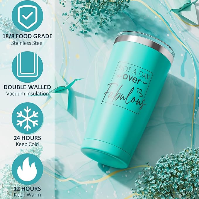 Birthday Gifts for Women Friendship, Ocean Relaxing Spa Gifts Basket Set for Women, Self Care Gifts Unique Happy Birthday Gift Idea for Mom Her Best Friends Sister Wife Girlfriend Coworker Teacher