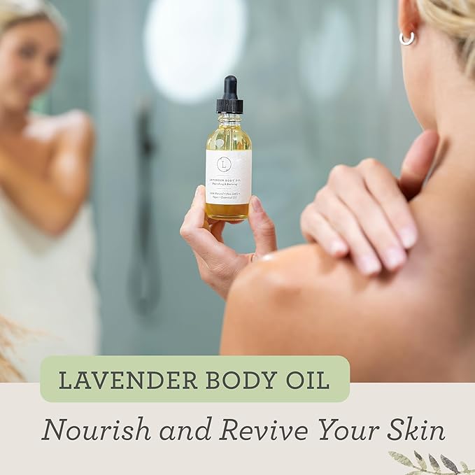 Lizush Lemongrass 6-Piece Spa Gift Set for Women - Relaxing Self-Care Basket, Luxury Handmade Body Care Items for Premium Relaxation - with Love - Handmade in The USA