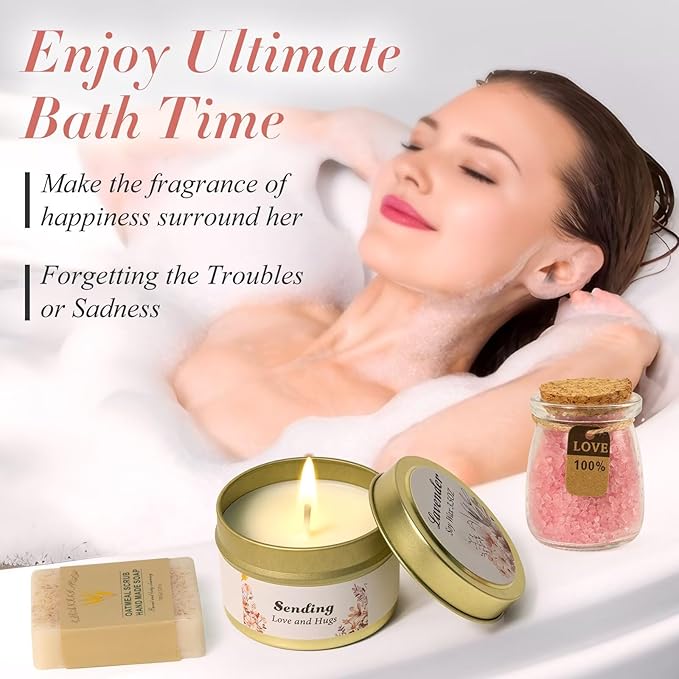 Self Care Gifts for Women Get Well Soon Gifts,Thinking of You Care Package Sympathy/Birthday Gift Baskets Inspirational Hug in a Box Gifts for Women,Mom,Her,Wife,Friend,Grandma