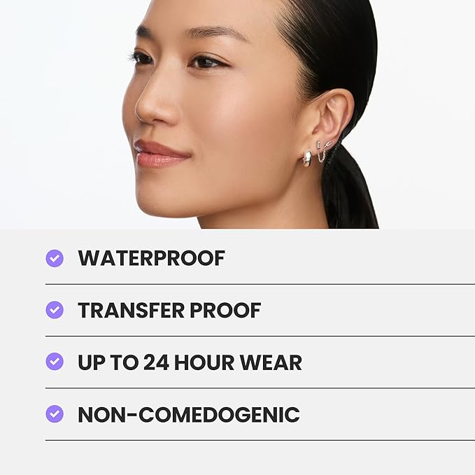 Wonderskin Hyper-Bond Serum Foundation – Waterproof, Transfer-Proof, 24HR Longwear Face Makeup with Niacinamide & Hyaluronic Acid – Lightweight, Natural Finish, Vegan & Cruelty-Free (Moonstone)