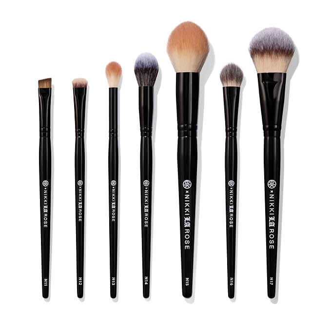BK BEAUTY - Nikki La Rose Pro Artist Makeup Brush Set (7PC)