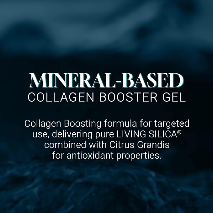 Orgono Living Silica Mineral-Based Collagen Booster Gel | Topical Use & Dermal Absorption | Clinically Proven | Supports Skin & Joint Health | Promotes Hydration & Collagen Regeneration | 150mL