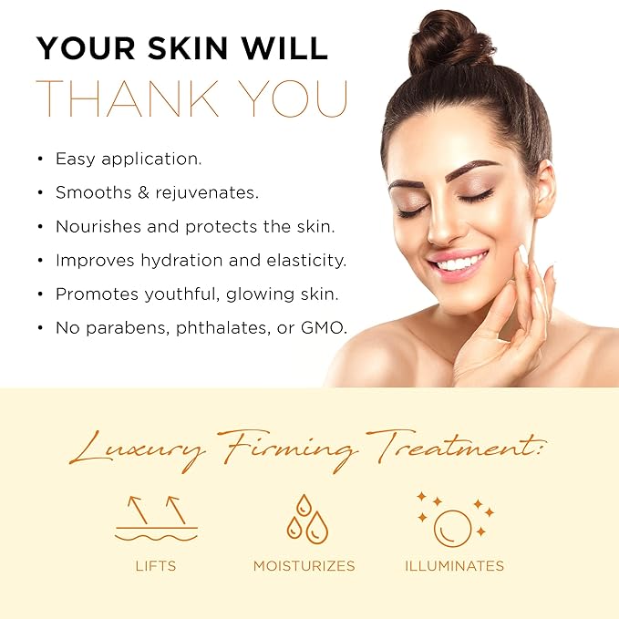 Azure Cosmetics Vitamin C & Collagen Face Moisturizer - Dermatologist Tested, Anti-Aging, Skin Tightening & Brightening, Clean, Cruelty-Free Face Cream - Korean Skin Care - All Skin Types - 1.69 fl oz