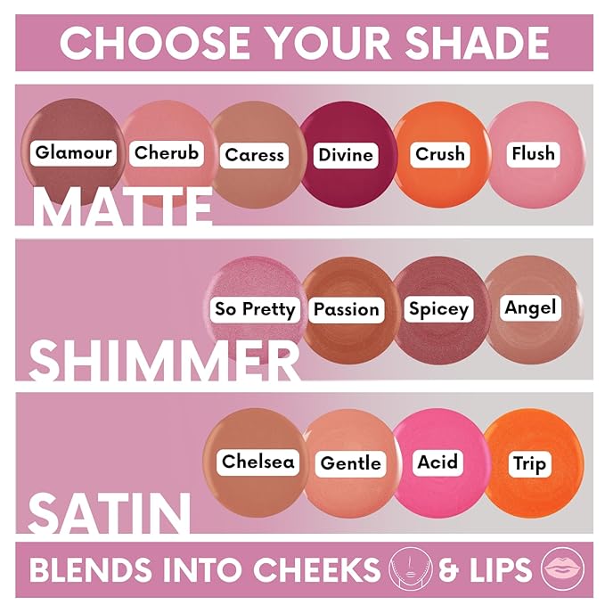 Daniel Sandler WATERCOLOUR BLUSH LIQUID SPICEY. Buildable & Blendable Long-Lasting Waterproof Liquid Blush for Cheeks & Lips for All Skin Types including Mature, Dry, Combination & Oily.