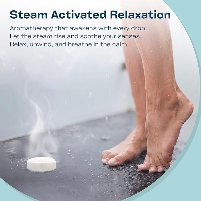 Shower Steamers Aromatherapy -15 Pack Eucalyptus Shower Steamers for Women & Men with Essential Oils, Natural Stress Relief & Self Care Shower tablets for Spa, Mothers Day Gift, Birthday and Christmas