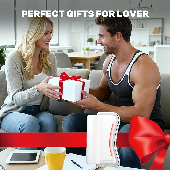 Muscle Scraper Tool Fit Face and Neck, Electric Guasha Tool for Face Relaxation & Skincare with Light-Care, Suitable Gifts for Woman Girlfriend and Wife