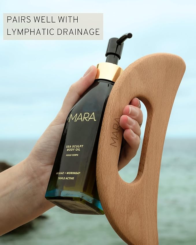 MARA - Sea Sculpt Body Oil for Firmness & Cellulite with Algae + Moringa | Proprietary Plankton Actives to Smooth, Tone, Firm + Hydrate Skin, For All Skin Types (4 fl oz | 120 ml)
