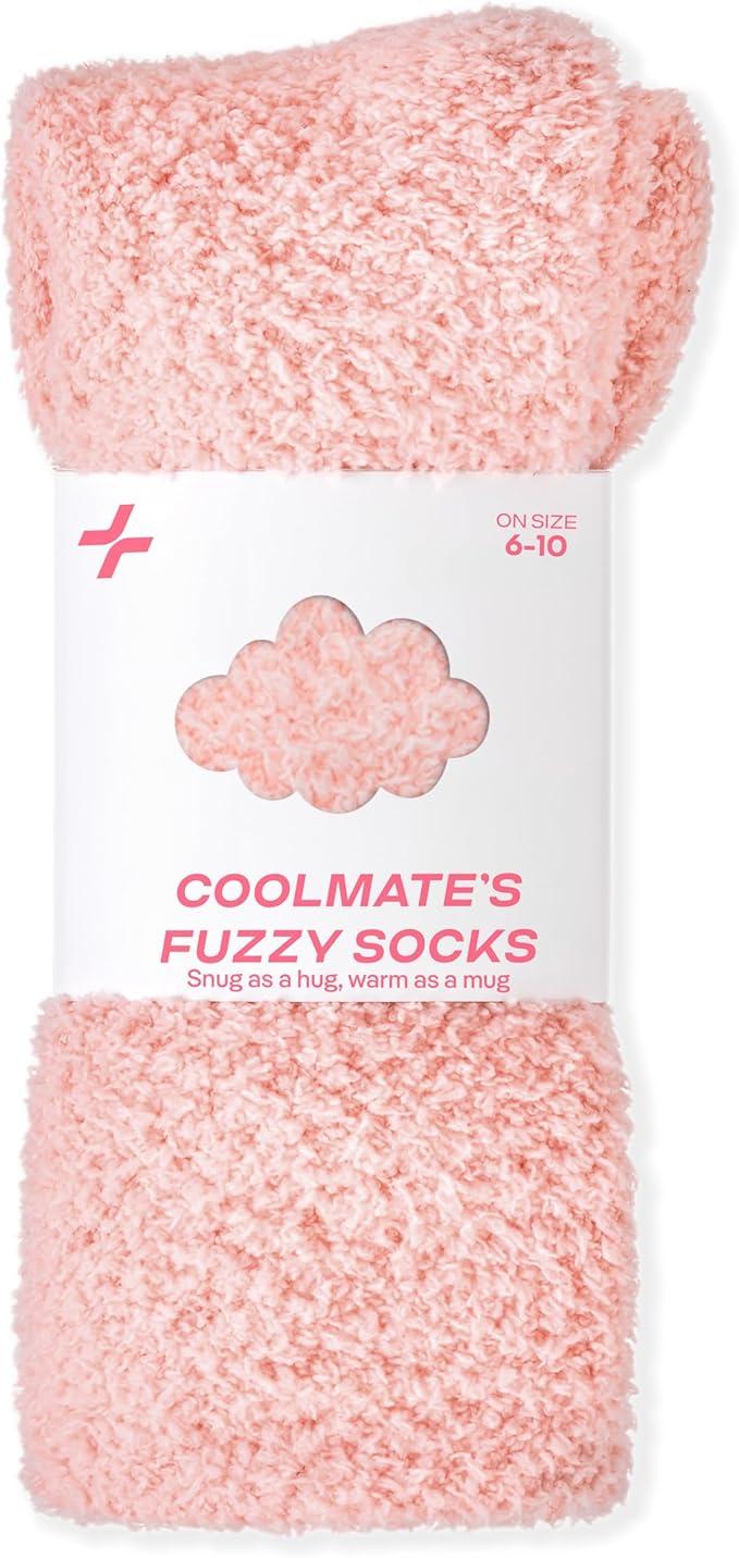 CoolMate GLOBAL Fuzzy Socks for Women Gift Box, Cozy, Soft, Comfy & Cloud-Like Socks, Plush, Durable for Spa, Home