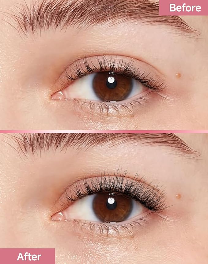 Frihappy Wispy Eyelashes Cat Eye Lashes Natural Eyelashes Wispy Lashes Fake Eyelashes Natural Look False Lashes Mink Lashes FRH-327