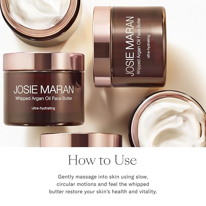 Josie Maran Cali Glow Collection Body & Skincare Set - Includes EveryBODY Wash Now! Moisture Mousse Cleanser, Whipped Argan Oil Face & Body Butter & Pineapple Enzyme Pore Clearing Cleanser (4 Count)
