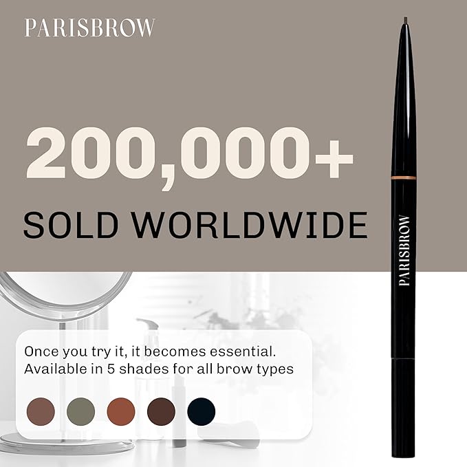 PARISBROW Slim Brow Pencil 05 / Black Eyebrow