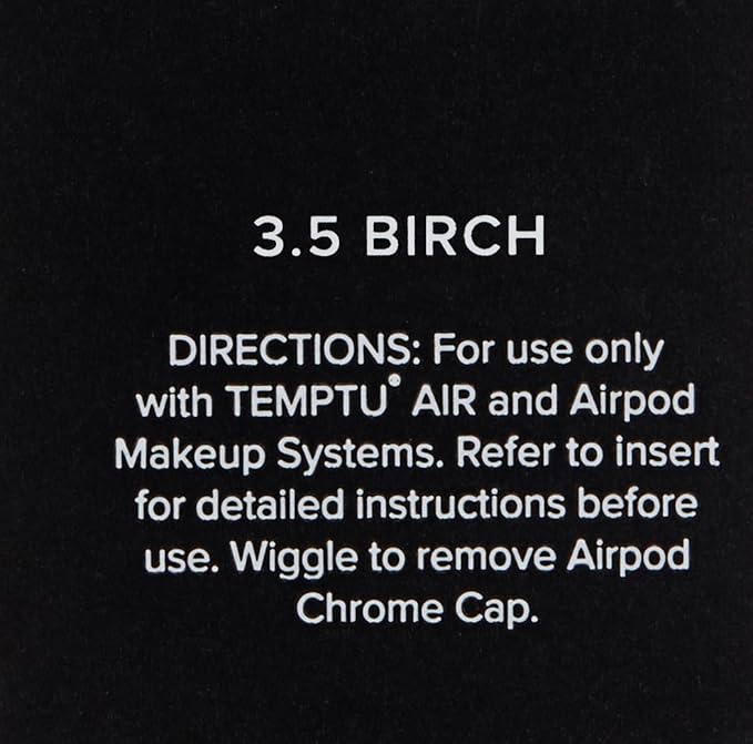 TEMPTU Perfect Canvas Airbrush Foundation Airpod: Anti-Aging Long-Wear Makeup, Buildable Coverage Semi-Matte, Natural Finish
