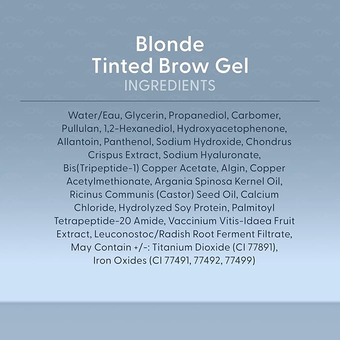 Full Brows Tinted Eyebrow Gel – Tinted Brow Gel for Fuller Eyebrows - Gentle & Safe for Sensitive Skin & Dry Eyes - Ophthalmologist Developed - Vegan, Cruelty-Free, Clean Ingredients (Blonde)