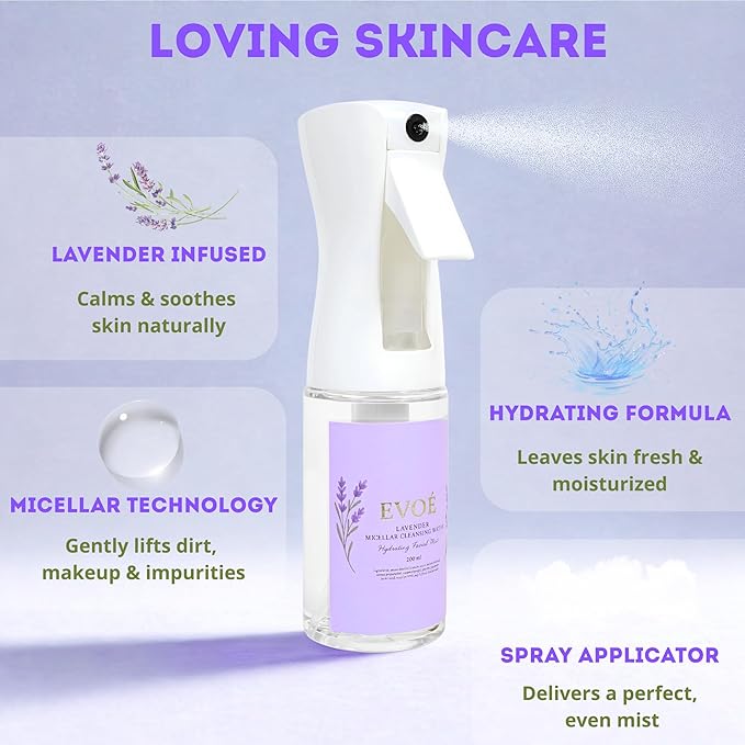 Lavender Micellar Cleansing Water