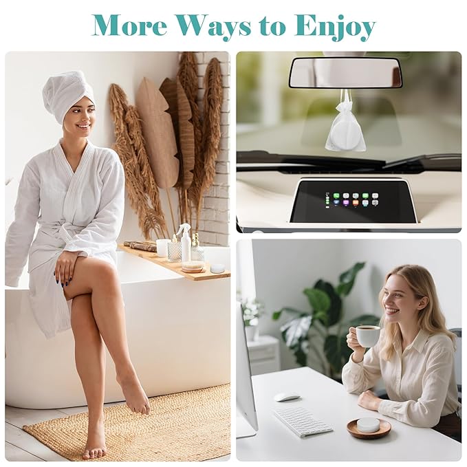 W&E Choice Shower Steamers Aromatherapy 18 Pcs- Shower Bombs Birthday Gifts for Women, Eucalyptus Mint Essential Oils for Daily Relaxation & Stress Relief, Christmas Gift for Women, Mom, Wife