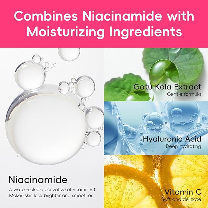 Watermelon Skin Care Set, Beauty Skincare Gift Sets, Fruit Facial Skincare Products, Routine Skin Care for Teens 10-12, Nourishing, Hydration, Glow Up, Trendy Stuff for Girls with 3PCS