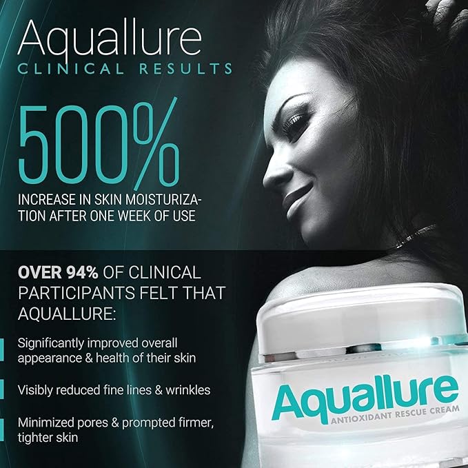 Antioxidant Rescue Cream and Complexion MD Advanced Anti-Wrinkle Cream – Clinically Tested Multi-Peptide with Hyaluronic Acid – Face Moisturizer – Hypoallergenic for All Skin Types – 1 Oz (2 items)