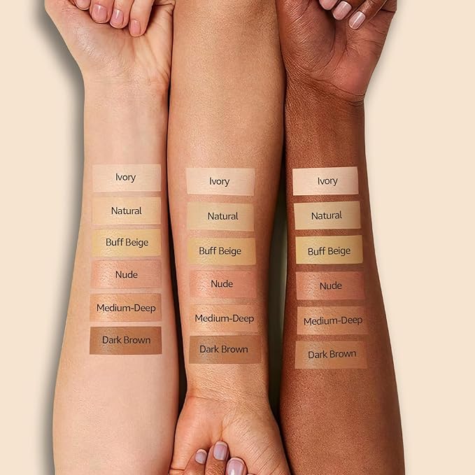 Air Cushion CC Cream Mushroom Head Foundation - Moisturizing BB Creams Foundation, Long-Lasting Waterproof Matte Concealer for Even Skin Tone (Nude, 1 PCS)