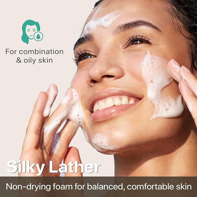 Beauty by Earth Foaming Face Wash Cleanser – Natural & Organic Ingredients, Vegan Facial Wash, Gentle Daily Cleanser for Sensitive, Oily & Acne Prone Skin, Made in USA