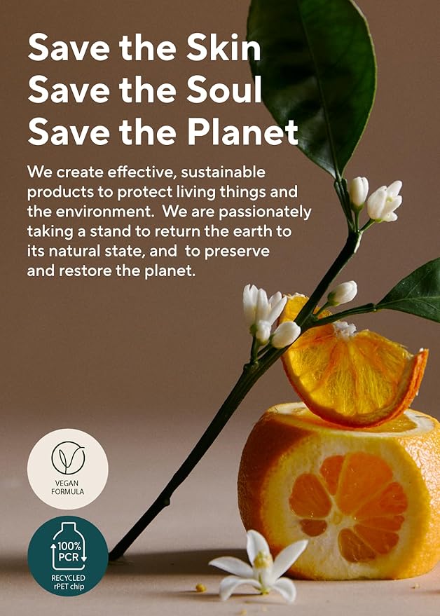 AROMATICA Glow Vita Facial Scrub Orange & Neroli – Vitamin C Gentle exfoliating face wash for sensitive skin - Gently Scrub and Cleans Blackheads, Whiteheads, Pore Dirt for a Fresh Glow (5.07 Fl Oz)