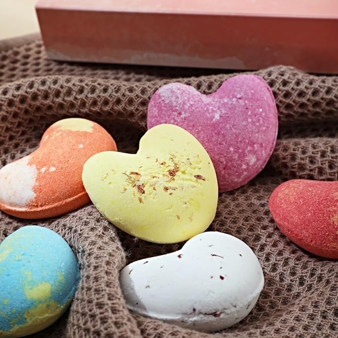 Bath Bombs Gift Set, 9 x 1.41 Oz/ 40g. Essential Oil Spa Bomb Fizzies, Relaxation, Moisturizing and Fun for Women, Wife, Mom, Girls, Teens, Daughter and Her
