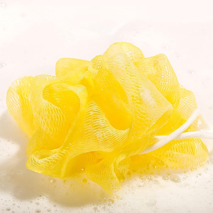 Luxetique Spa Gift Basket for Women - 8pc Yellow Gift Set, Includes Body Lotion, Bubble Bath & Bath Set for Mothers Day