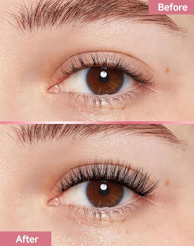 Frihappy Wispy Lashes Natural Eyelashes Fake Eyelashes Natural Lashes False Eyelashes Natural Eye Lashes Mink Lashes FRH-2