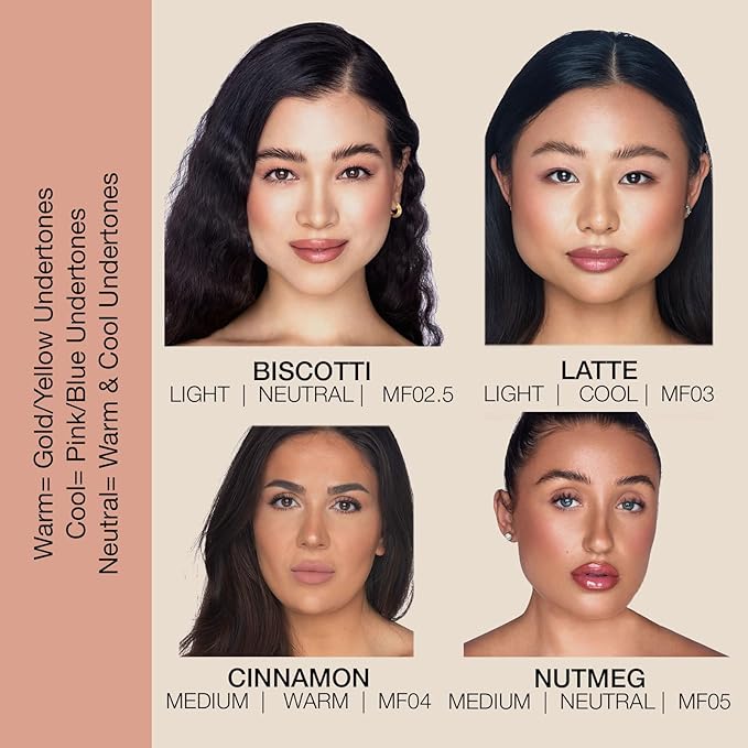 Bellapierre Mineral Foundation SPF 15 – Loose Powder Foundation, Full Coverage Mineral Makeup with Matte Finish – Vegan, Cruelty Free, Hypoallergenic, Oil & Talc Free – 0.32 oz - Latte