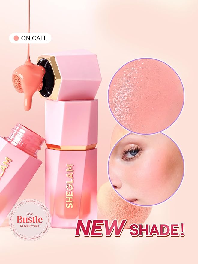 SHEGLAM Color Bloom Liquid Blush-On Call