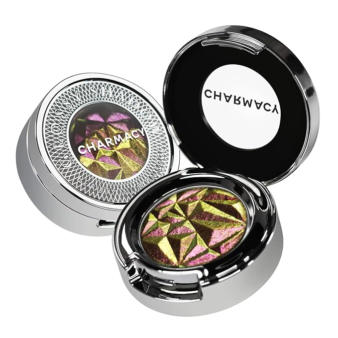 CHARMACY Duochrome Eyeshadow, Insane Shifters Chameleon Eyeshadow, Creates High-Impact, Metallic Eye Looks, 100% Vegan and Cruelty Free (Chameleon-#803, 0.06 Ounce (Pack of 1))