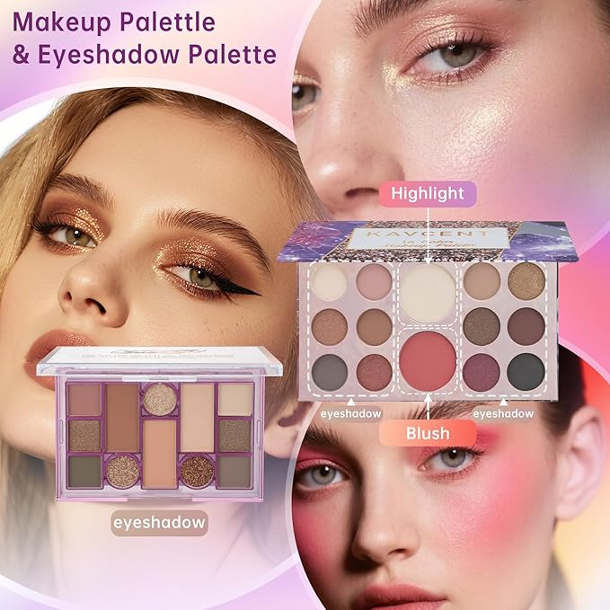 Makeup Kit for Women Teens Full Kit Makeup Set for Teenagers 14-16 Makeup Kits for Teen Girls Makeup Gift Sets for Women Christmas Teen Gifts