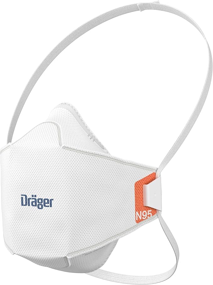 Dräger X-plore 1950 N95 respirator mask | NIOSH-approved respirator mask for construction, DIY, home improvement
