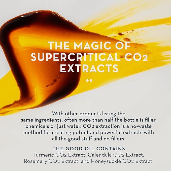 Skin Glow Serum for Face Care - Gua Sha Oil for Glowing Skin with Turmeric Oil for Face Dark Spots Fine Lines & Wrinkles - Hydrating Face Oil for Women's Vegan Organic Skin Care (30mL)