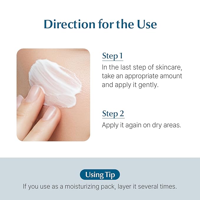 Cica Face Moisturizer with Pro-Vitamin B5 – Daily Hydrating Cream for Dry and Delicate Skin – With Panthenol, Squalane & Glycerin – Lightweight Skin Barrier Support, Day & Night, 2.2 Fl Oz.