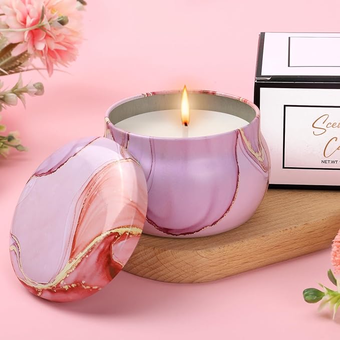 Gift Basket for Women, Best Birthday Gifts Set, Self Care Gift, Care Package, Get Well Soon Gift Box, Unique Ideas Spa Present Kit for Mom Girlfriend Her Sister Wife Friends Woman (Rose)