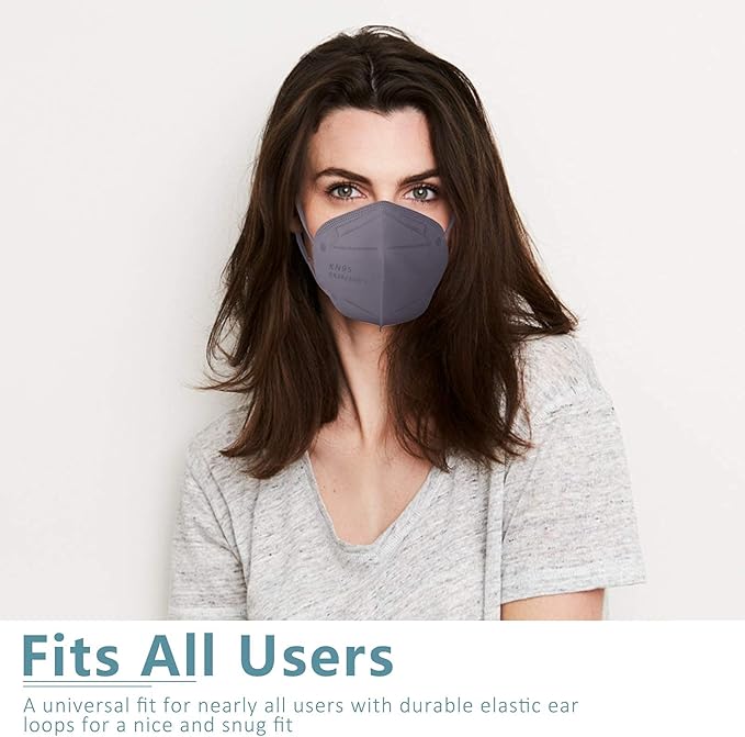 ChiSip Disposable Face Masks, 5 Layer Breathable Masks for Adult, Men, Women