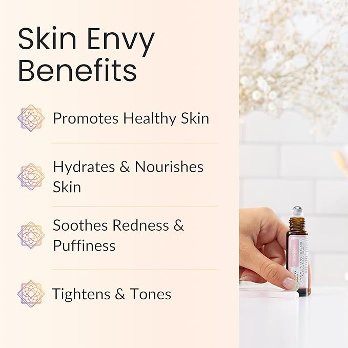 Vitality Extracts Skin Envy - Face Moisturizer Serum, Coconut Oil, Collagen, Vitamin E, Vegan, Frankincense Essential Care, Sandalwood Soothing, Clarifying, Skin Health