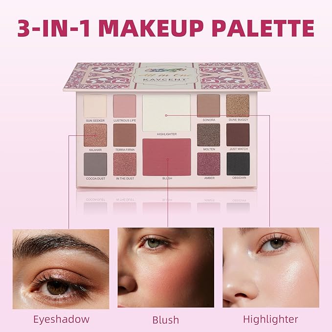 Makeup Kit for Women Teens full Kit Makeup set for Teens Teenagers 14-16 Eyeshadow Foundation Makeup Gift set for Women Makeup Kits for Teen Girls