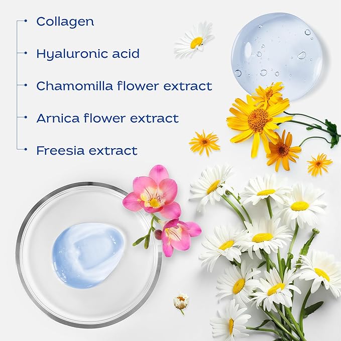 Under Eye Patches with Collagen, Caffeine & Hyaluronic Acid - Blue Eye Masks Made to Depuff, Hydrate, Reduce Dark Circles & Eye Bags, Smooth Fine Lines – Premium Facial Skincare 30 Pairs