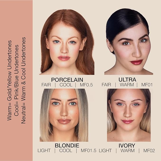 Bellapierre Mineral Foundation SPF 15 – Loose Powder Foundation, Full Coverage Mineral Makeup with Matte Finish – Vegan, Cruelty Free, Hypoallergenic, Oil & Talc Free – 0.32 oz - Maple